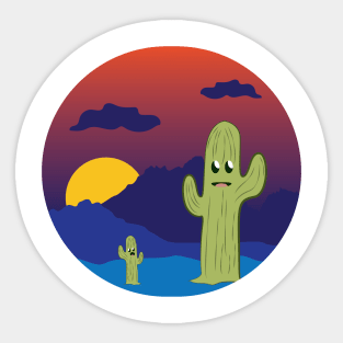 Cactus Sticker